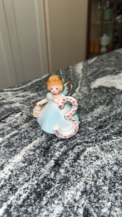 Vintage Josef Originals "Birthday Girls" Angel Age 3 Figurine