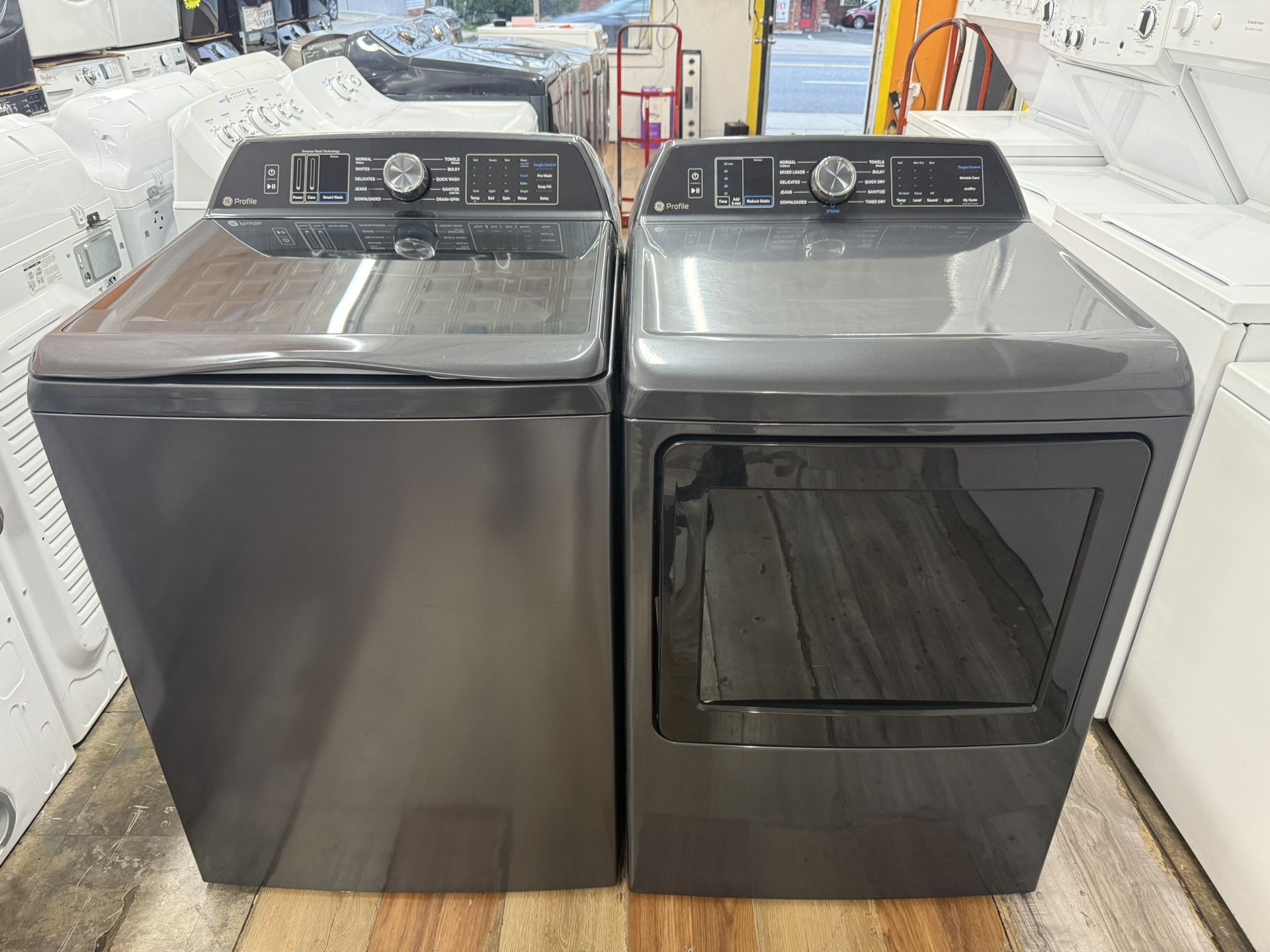 Set Washer And Dryer Ge Profile