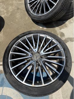 MERCEDES 2023 20 INCH RIMS WHEELS SET4 S580 S550 S650 S63 AMG