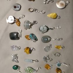 gemstone pendants 