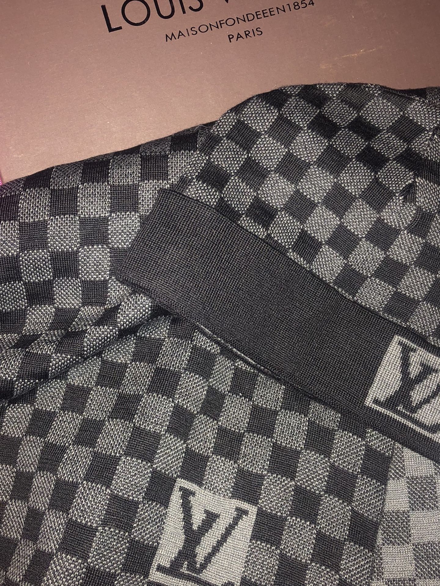 Louis Vuitton Hat And Scarf Set