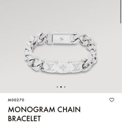 Monogram palladium Bracelet Louis Vuitton 