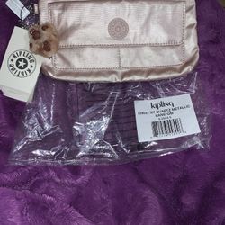 Kipling Lane Rose Quartz  Crossbody Mini Bag Nwt
