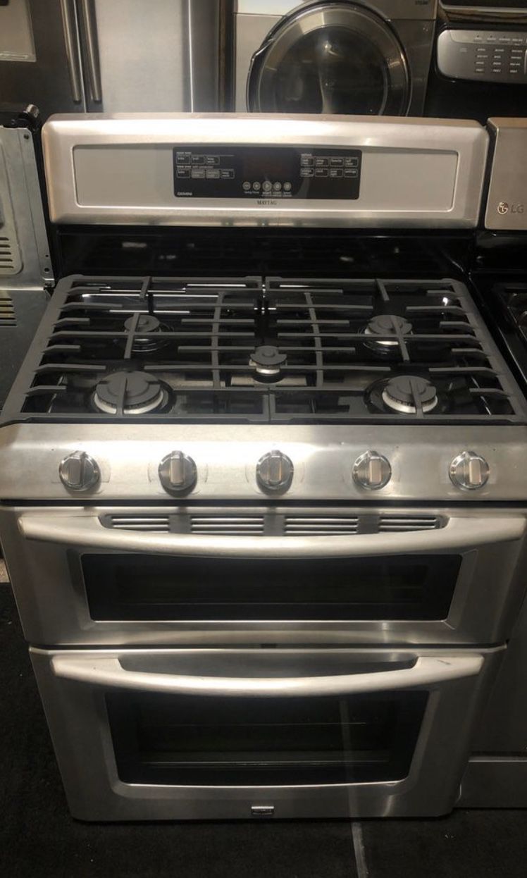 Maytag gas range stove ! With 3 months warranty