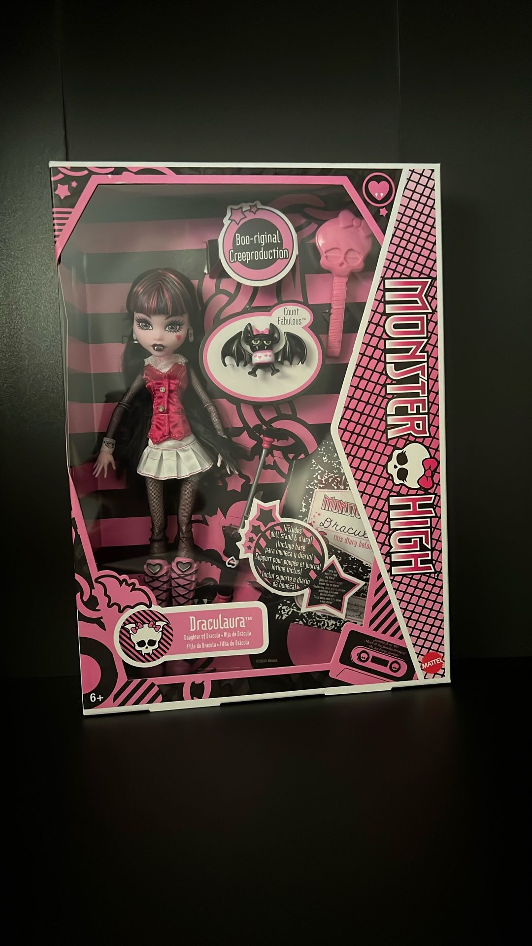 Mattel Monster High Draculaura Boo-riginal Creeproduction 2024