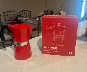 PANTONE 6 cup Espresso Percolator
