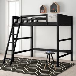 Full-size Platform Wooden Frame Bed frame 