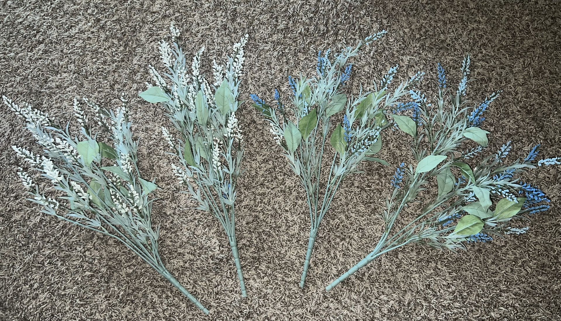 4 piece artificial stems