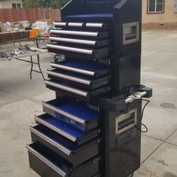 COBALT Tool Box Used No Key Great Condition  26"w 65" H  13 Drawer  Total  