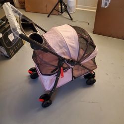 4-Wheel Pet Stroller for Small Medium