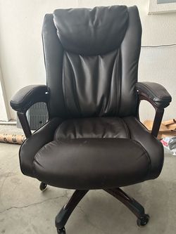 Leather office chair