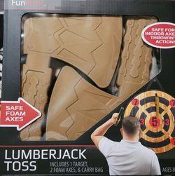 Lumberjack Toss Axe Game