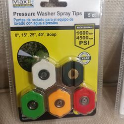Pressure Washer Spray Tips 