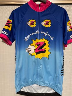 Team Z, Santini SMS short-sleeve cycling jersey, size XL.