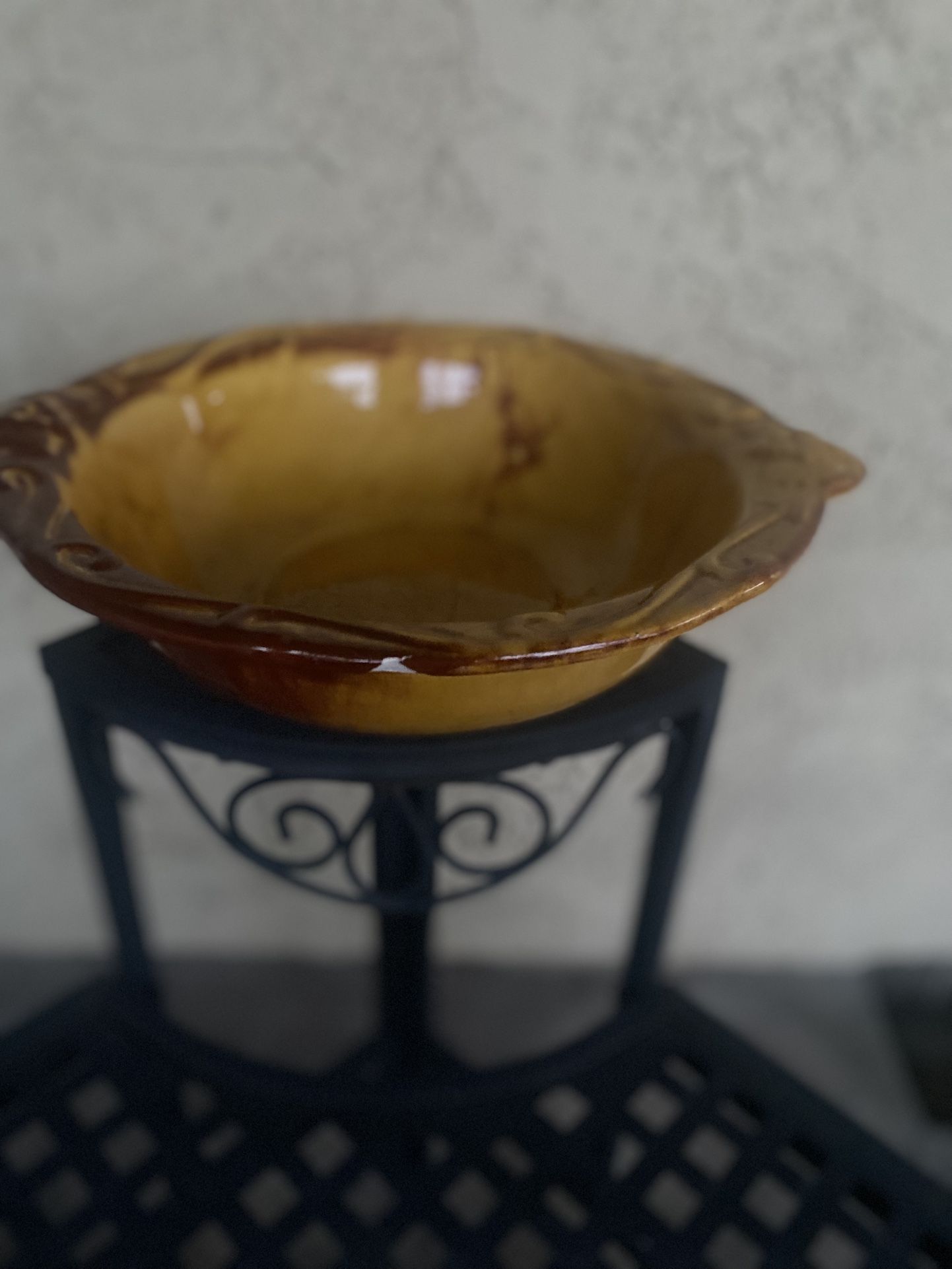 Vintage 70s Serving Bowl