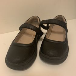 Girls Size 1 Black Maryjanes