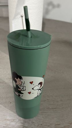 Snoopy Starbucks Tumbler