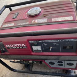 Honda EM 5000S H Power generator
