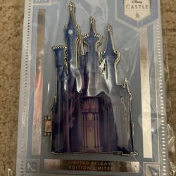 Disney Castle Collection Jumbo Hinged Pin Cinderella Castle 1st In Series 