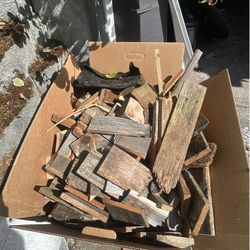 Fire wood - old cedar fence planks