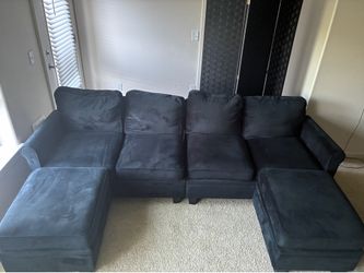 Sectional Couch with Storage – MINT Condition