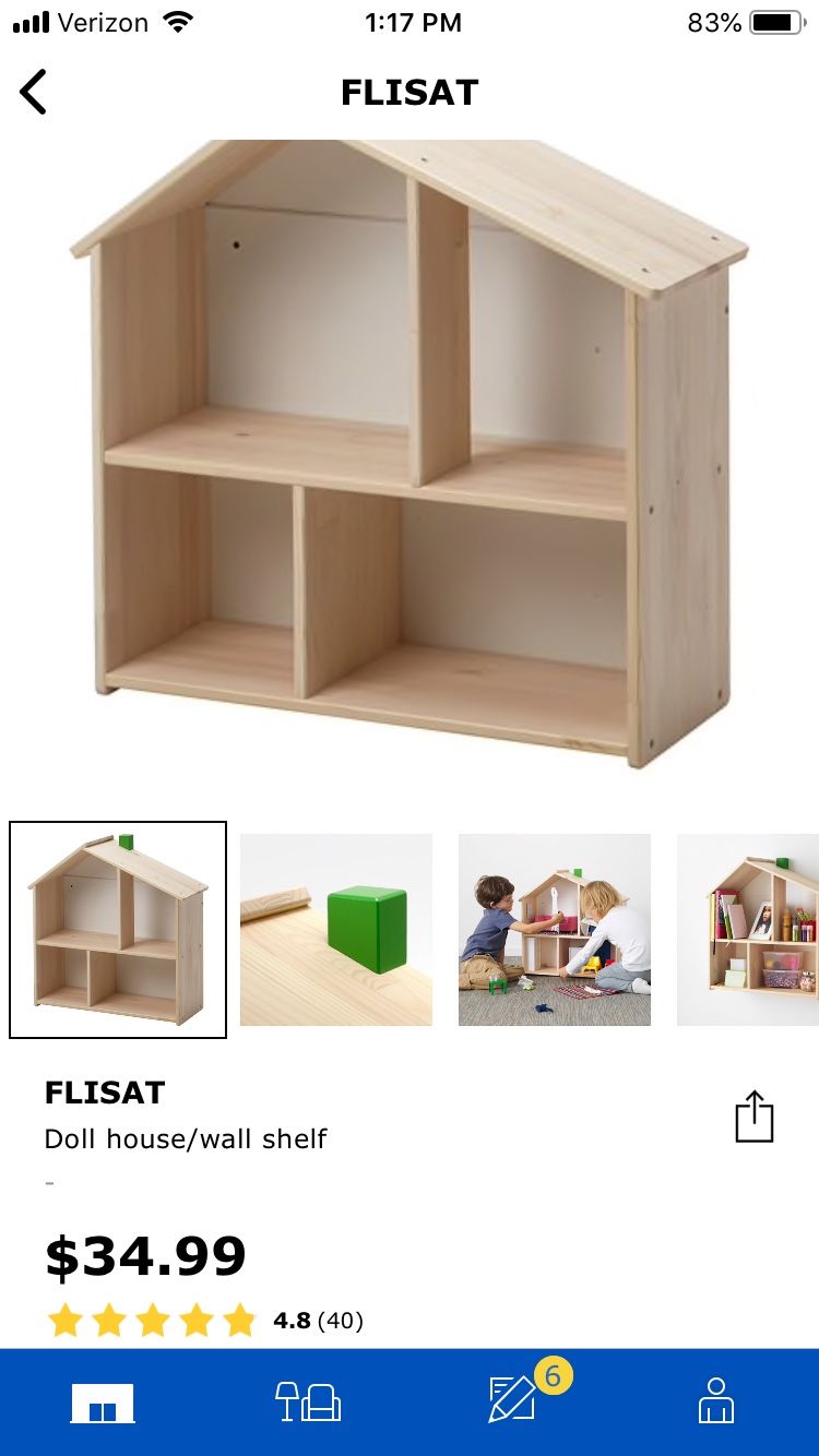 FLISAT Doll house/wall shelf