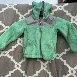 Northface Toddler Snow Jacket With Hood 