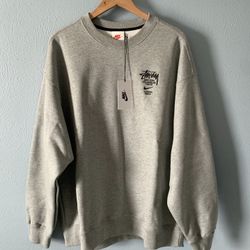 Nike X Stussy International Gray Sweatshirt