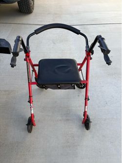 Walker with Seat