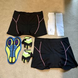 Cycling Shorts and Accessories 