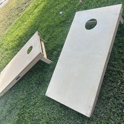 Competition Unfinished Cornhole Board Set
