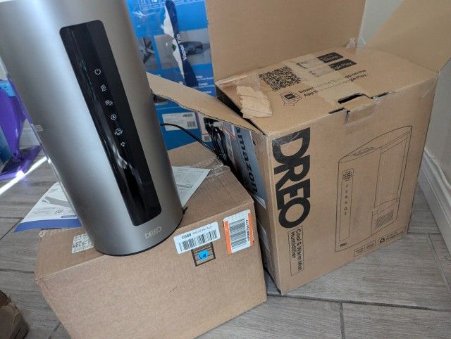 Dreo 6L Humidifiers for Bedroom, Smart Warm & Cool Mist for Large Room, 60Hr Quiet Runtime for Baby, Plant, Humidity Sensor, Indicator Light, 12H Time
