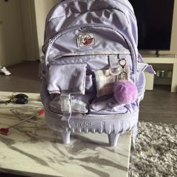 Girls Rolling Backpack