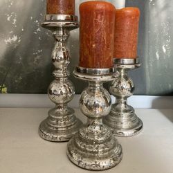 Candle Holders including Candles 