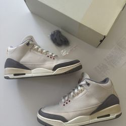 Jordan 3 Muslin- Size 10.5