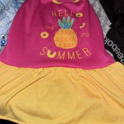Top Paw Pineapple Dog Dress