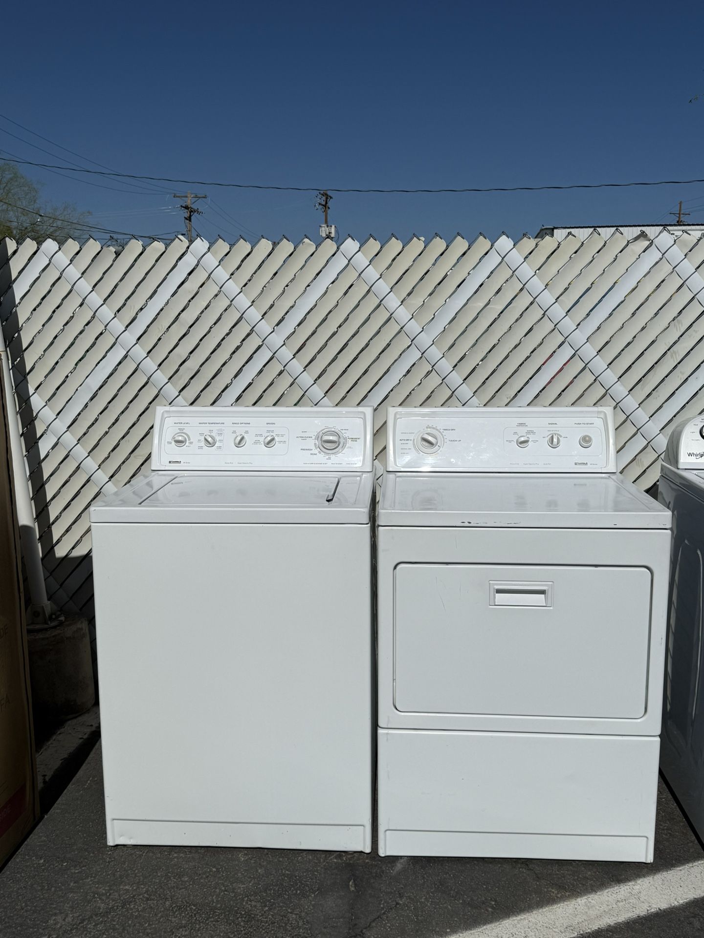 Wash And Dryer Set For Sale