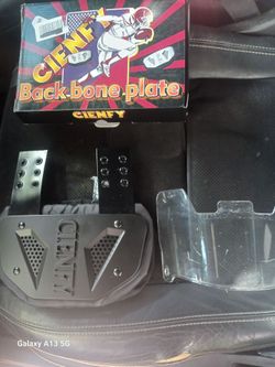 Back plate youth small New & free face shield