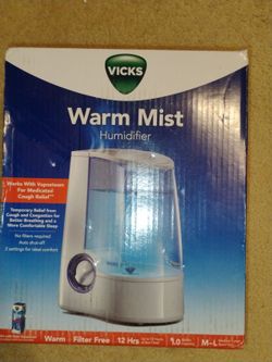 Vicks warm mist humidifier