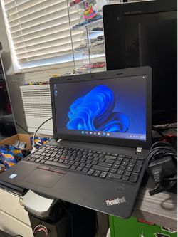 Computer laptop Lenovo thinkpad pretty fast