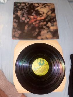 LP VINYL PINK FLOYD ALBUM OBSCURED BY CLOUDS SHSP 4020 UK 1ST PRESS VG/EX