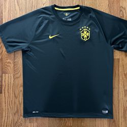 Brazil 2014 Nike Grey Jersey Size XL