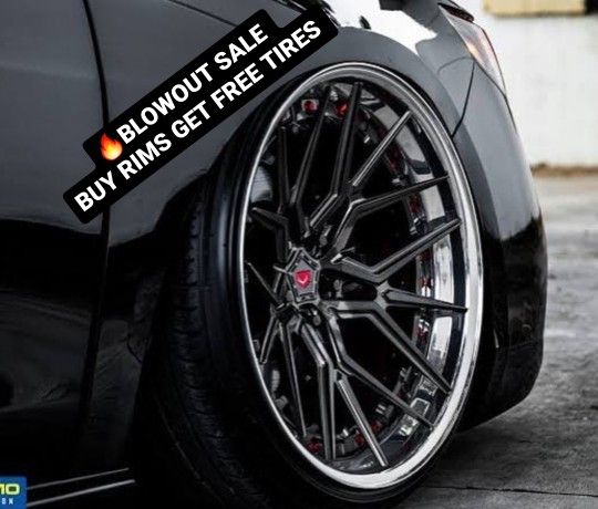 Vossen Wheels: No Credit Check/Only $40 Down-payment