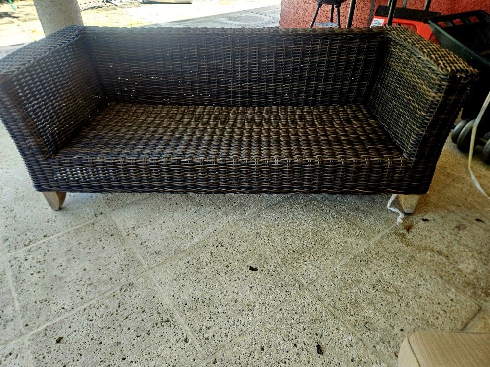 Wicker Sofa 