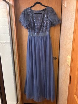 Dusty Blue dress