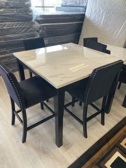 5PC DINING SET COUNTER HEIGHT