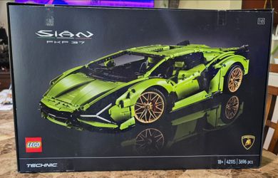 Lego Technic 42115 Lamborghini Sian FKP 37 1:8 Scale New and Sealed!