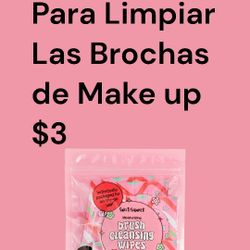 wipes to clean make up brushes