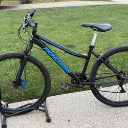 Mongoose Excursion Mountain Bike 26", Black/Teal