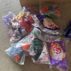 Various Mc Donald’s Beanie Babies